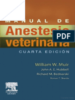 Manual de Anestesia Veterinaria