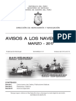 Avisos A Los Navegantes: MARZO - 2017