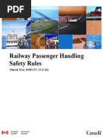 Railway passenger handling