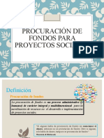 Procuración de Fondos para Proyectos Sociales. EL SALVADOR SEPTIEMBRE 25 2021 (Recuperado)