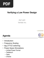 Verifying A Low Power Design Slides