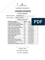 ficha de inscripción