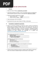 Plan de Capacitación para Jóvenes | PDF