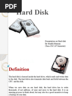Hard Disk and Hard Drive Physical Components | PDF | Hard Disk Drive ...