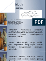 Kelompok 2- Antibiotik Tetrasiklin