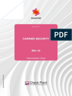 CP R81.10 CarrierSecurity AdminGuide
