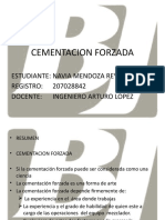 Cementación forzada: definición, objetivos y técnicas