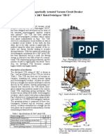 An Electromagnetically Actuated Vacuum Circuit Breaker For 24kV Rated Switchgear "HS-X"