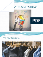 Innovative Business Ideas