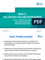 Slaid PDF BAB 2 Falsafah DLM Kehidupan 022021