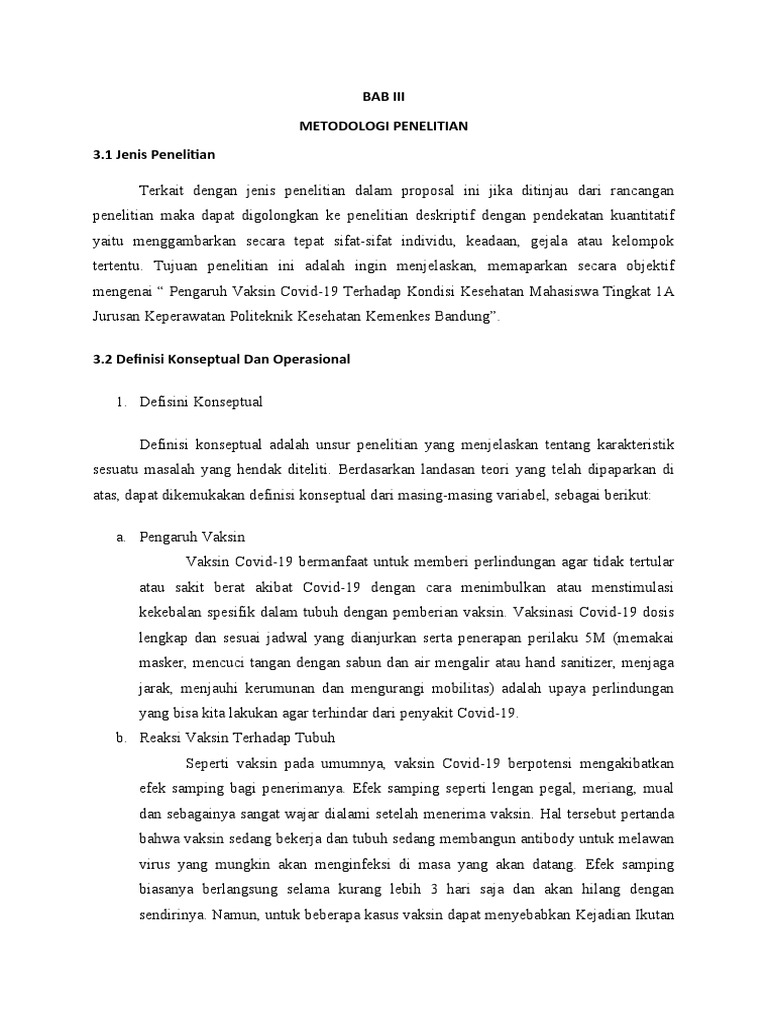 Bab Iii | PDF