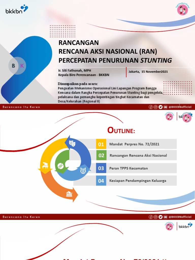 Rencana Aksi Nasional Penurunan Stunting | PDF | Ilmu Sosial