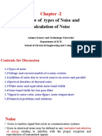 Review of Types of Noise and Calculation of Noise: Chapter - 2