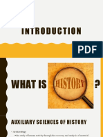 Introduction History