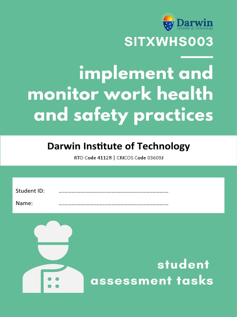 WHS Practices Assessment Guide | PDF | Occupational Safety And Health ...