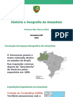 História e Geografia Da Amazônia - PROF. MARCOS ALFAIA