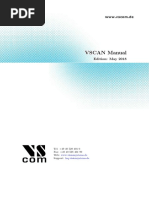 Vscan Manual