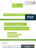 CAP 1 - El Impacto Ambiental y Su Clasificacion