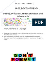 4 Cognitive Development - Language