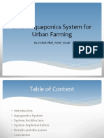 Smart Aquaponics System For Urban Farming