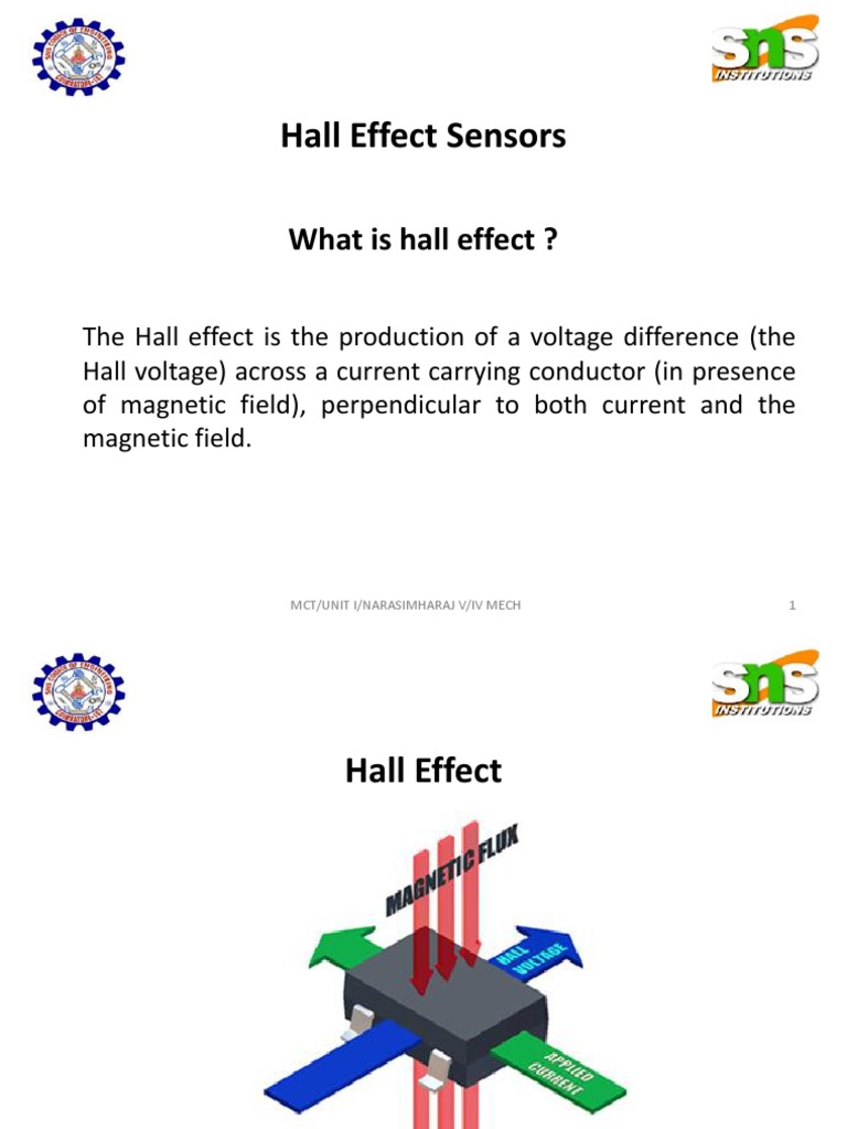 Hall Effect Sensors PDF