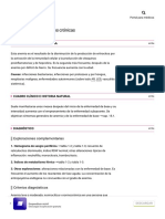 Anemia en Enfermedades Crónicas - Anemias - Enfermedades Hematológicas - Enfermedades - Medicina Interna Basada en La Evidencia