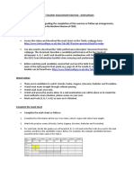 CBSE Assessment Standardisation - Instructions