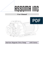 User Manual: Seal-Less Magnetic Drive Pump AMX Series
