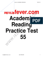 Ieltsfever Academic Reading Practice Test 55 PDF