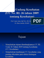 Undang Undang Kesehatan, KBK - PPT Rev