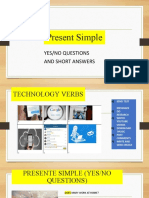 Present Simple: Yes/No Questions and Short Answers