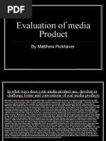 Evaluation of Media Product