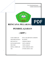 RPP Mi Al-Maarif Kota Sorong Kelas 1, 4, & 6