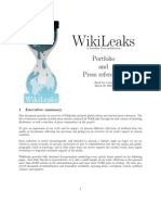 Wikileaks: Portfolio and Press References