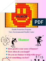 Humor: Health Promotion Program Navy Environmental Health Center