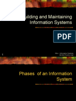 Building and Maintaining Information Systems