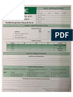 SAFE Scoring Sheet