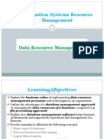 Lecture 3 Data Resource Management