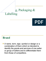 Branding, Packaging & Labelling