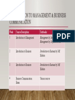 Course Description Strategic Management