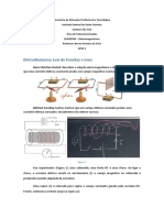 Leis de Faraday e Lenz: indução eletromagnética