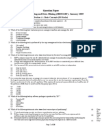 (WWW - Entrance-Exam - Net) - ICFAI University MBA Data Warehousing and Data Mining (MB3G1IT) Sample Paper 1
