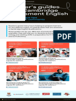 Teacher's Guides From Cambridge Assessment English