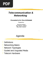 Telecommunication & Networking: Presented To Dr. Firas Al-Shalabi