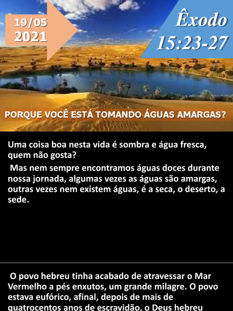 Transmitindo a Herança Aulas Aguas de Mara 3ª Opção