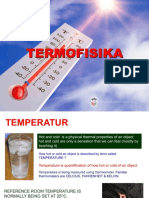 Termofisika Temperatur
