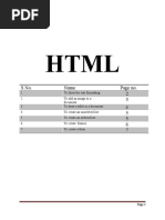 Complete Practical Exercises HTML, CSS & JS | PDF | Java Script ...