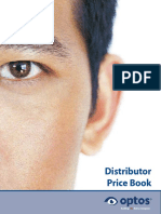 Optos Distributor Price Book v2 03.2013