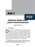 Efektivitas Media Sosialuntuk Promosi Kesehatan