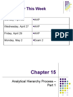 Chapter 15 Part 4 AHP